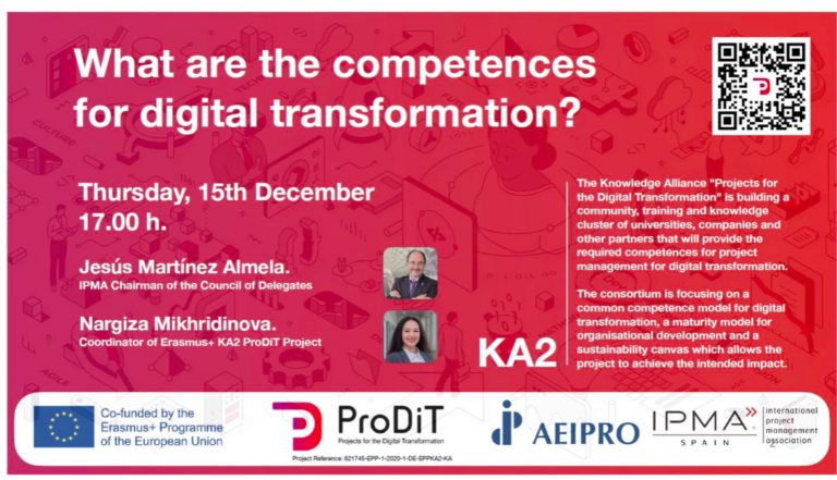 Webinar “What are the competences for digital transformation?”