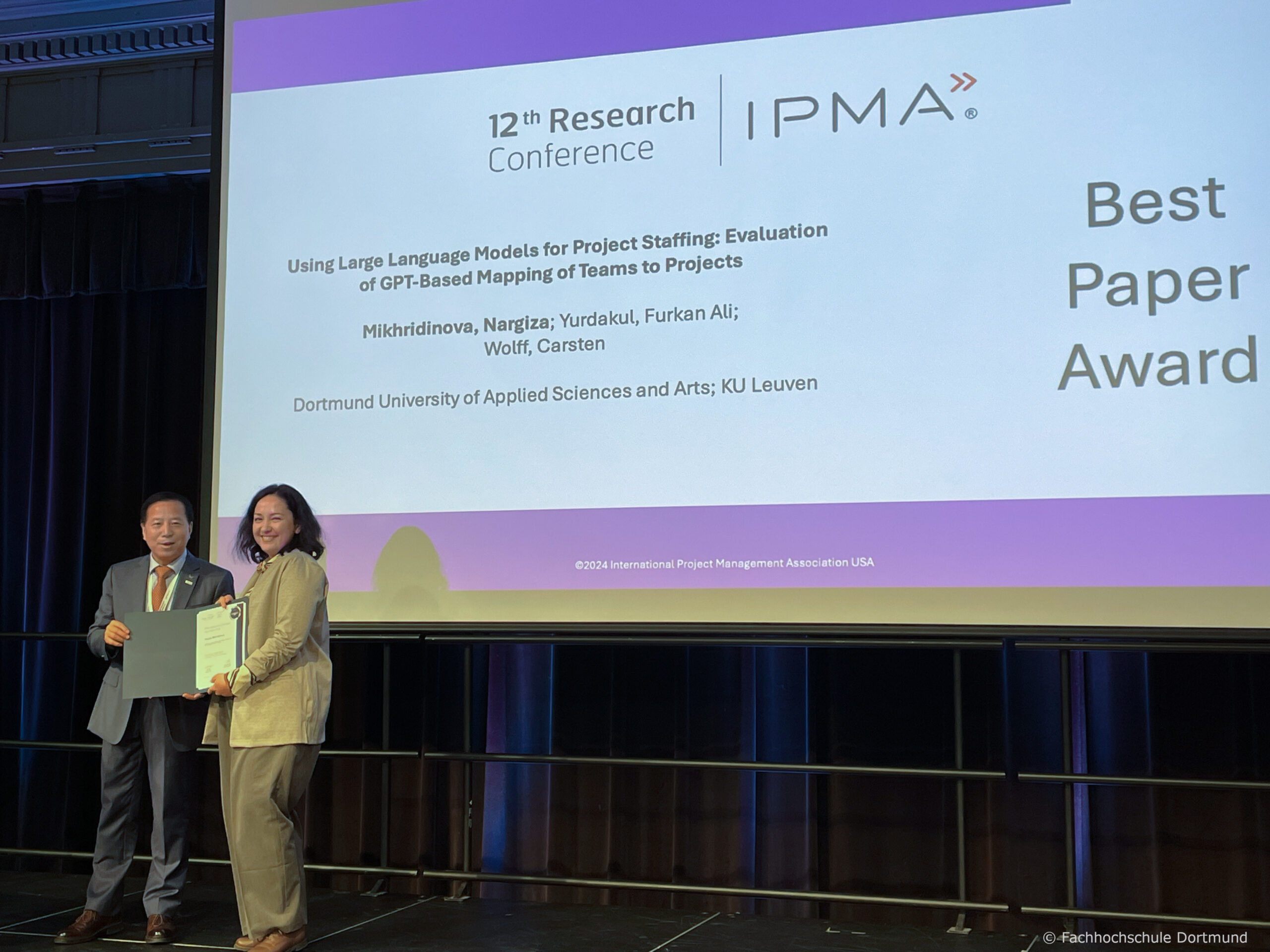 You are currently viewing Participation in the 12th IPMA Research Conference in USA